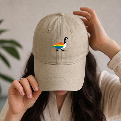 CanaPride Embroidered Flat Cap