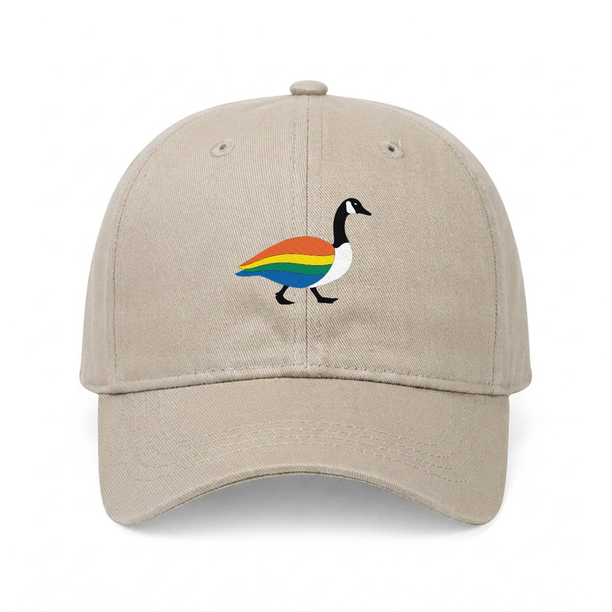 CanaPride Embroidered Flat Cap